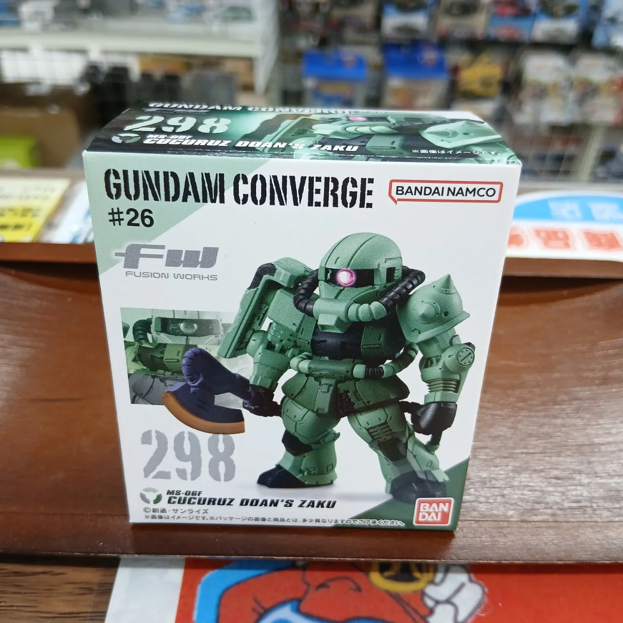 FW ガンダム コンバージ ＃26 298 MS-06F ククルス・ドアン専用ザク CONVERGE ※買取品 - 画像 (2)