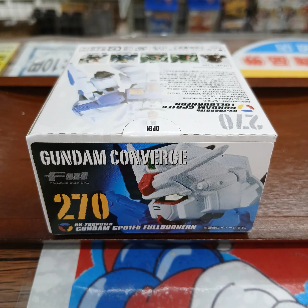 FW ガンダム コンバージ 10周年記念 セレクション02 270 ガンダム GP01Fb フルバーニアン CONVERGE ※買取品 - 画像 (3)