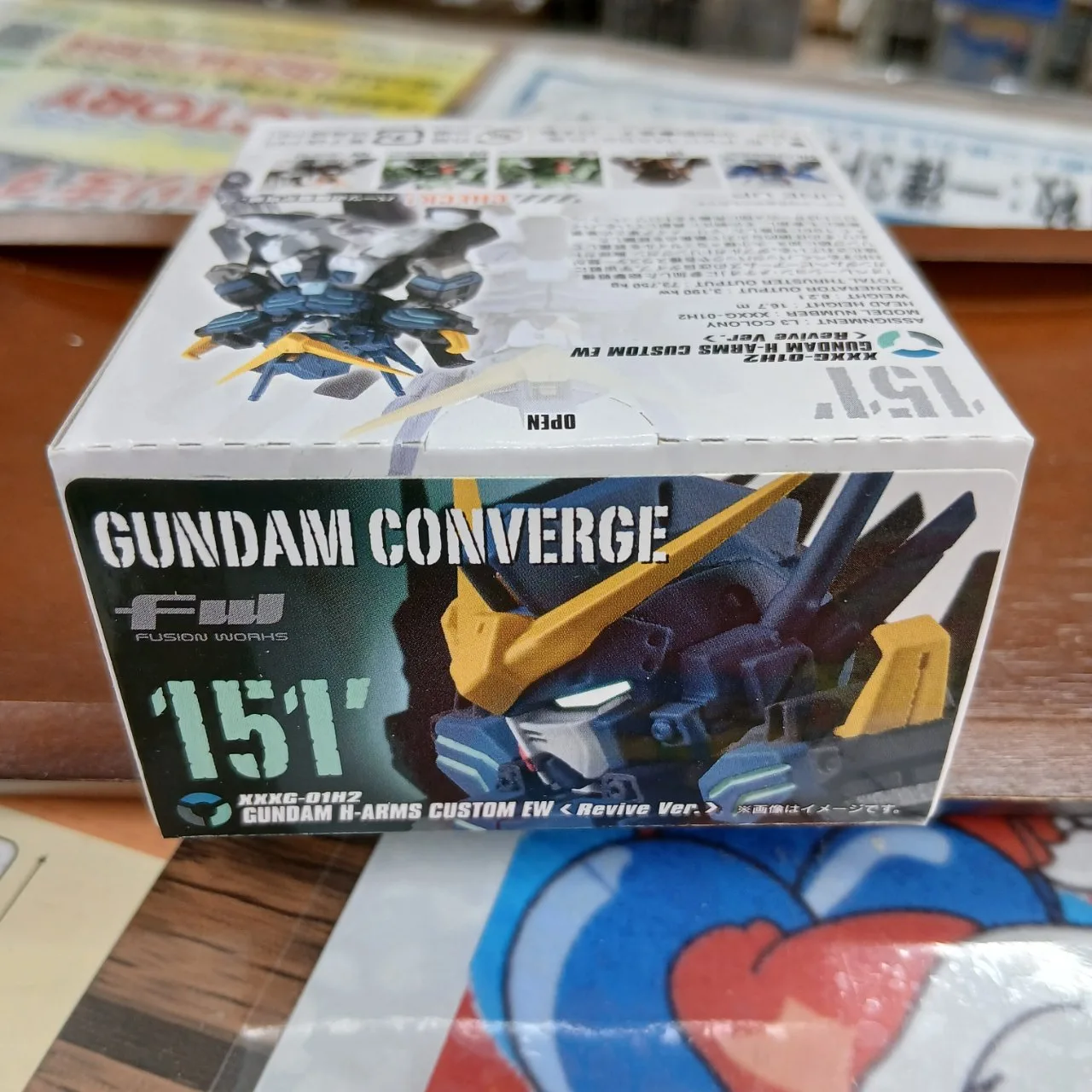 FW ガンダム コンバージ 10周年記念 セレクション02 151 ガンダム ヘビーアームズ改 EW リバイブVer. CONVERGE ※買取品 - 画像 (3)