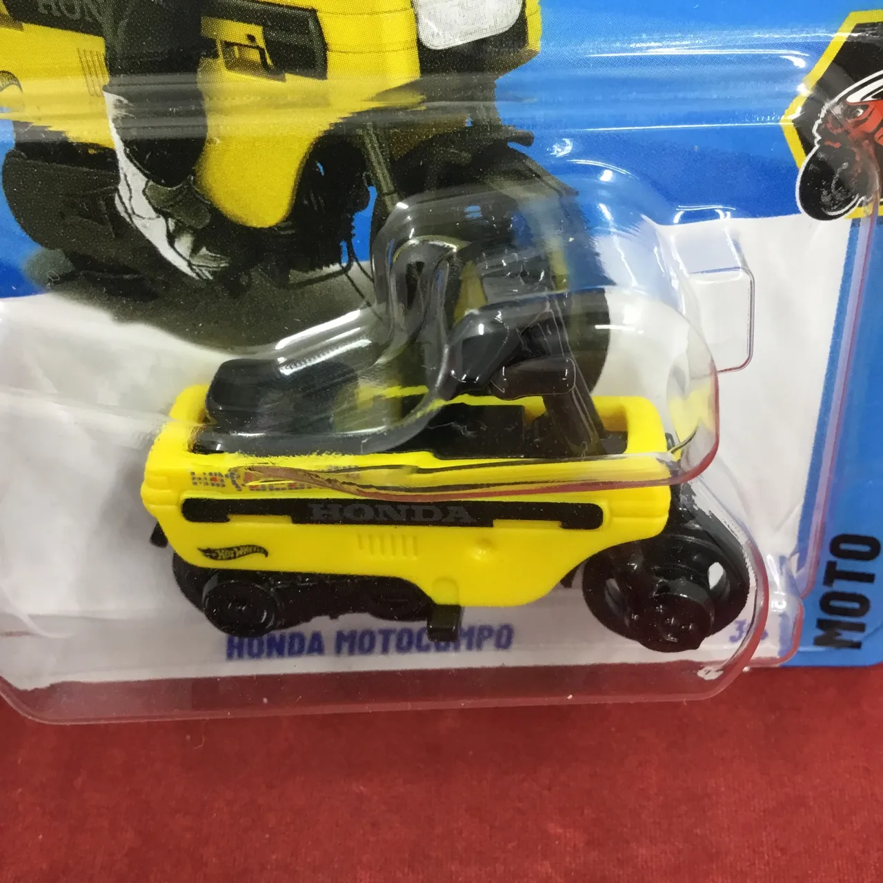 ホットウィール ベーシック ホンダ モトコンポ イエロー - 画像 (2)