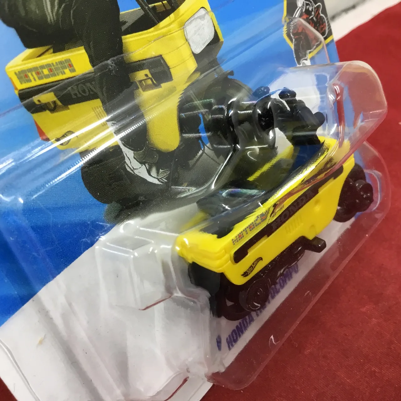 ホットウィール ベーシック ホンダ モトコンポ イエロー - 画像 (3)