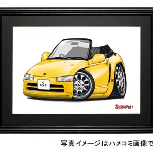【SQWHEEL】ビート（黃）のイラスト S0022Y