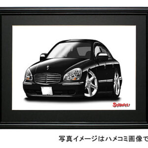 【SQWHEEL】シーマ(50・黒)イラスト S0077B