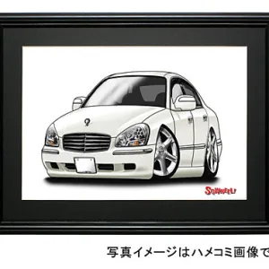 【SQWHEEL】シーマ（50・白）イラスト S0077W