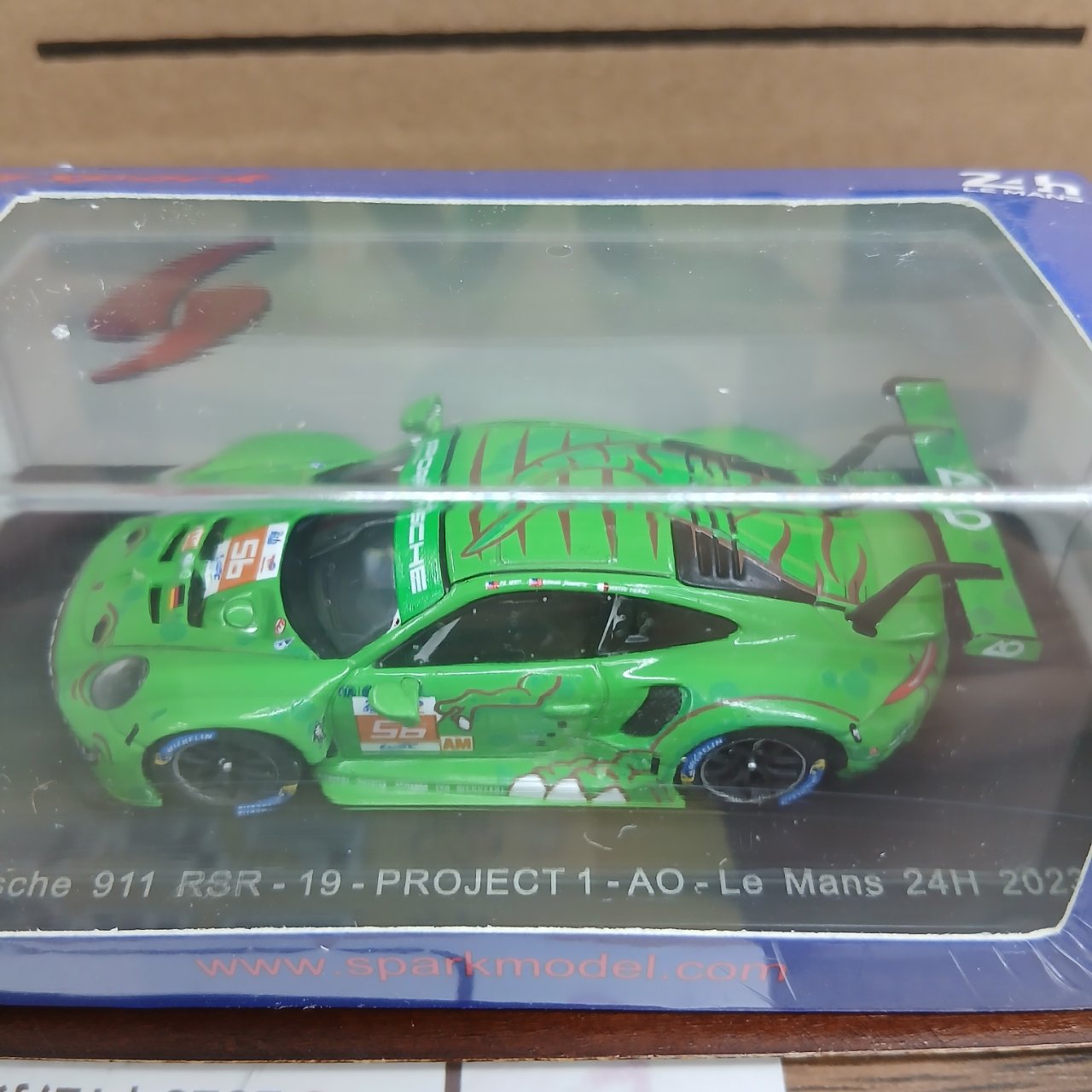 1/64 ポルシェ 911 RSR-19 #56 PROJECT 1-AO Le Mans 24H 2023 Y307