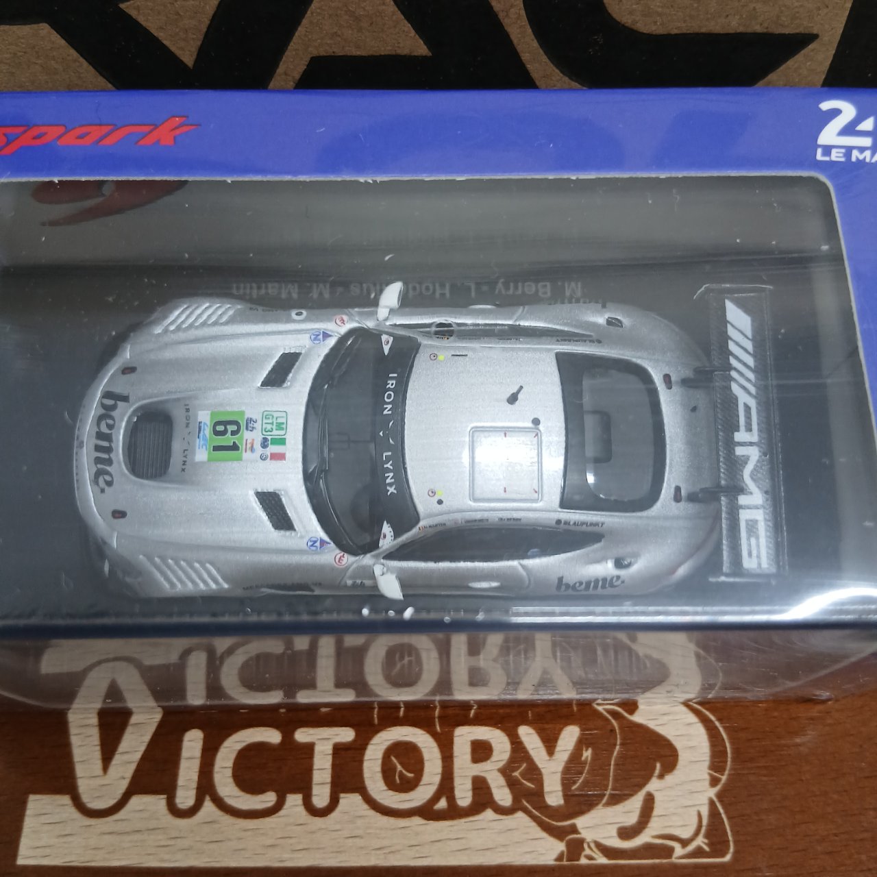 1/64 メルセデス AMG LMGT3 #61 IRON LYNX ル・マン 24H 2025 M.Berry