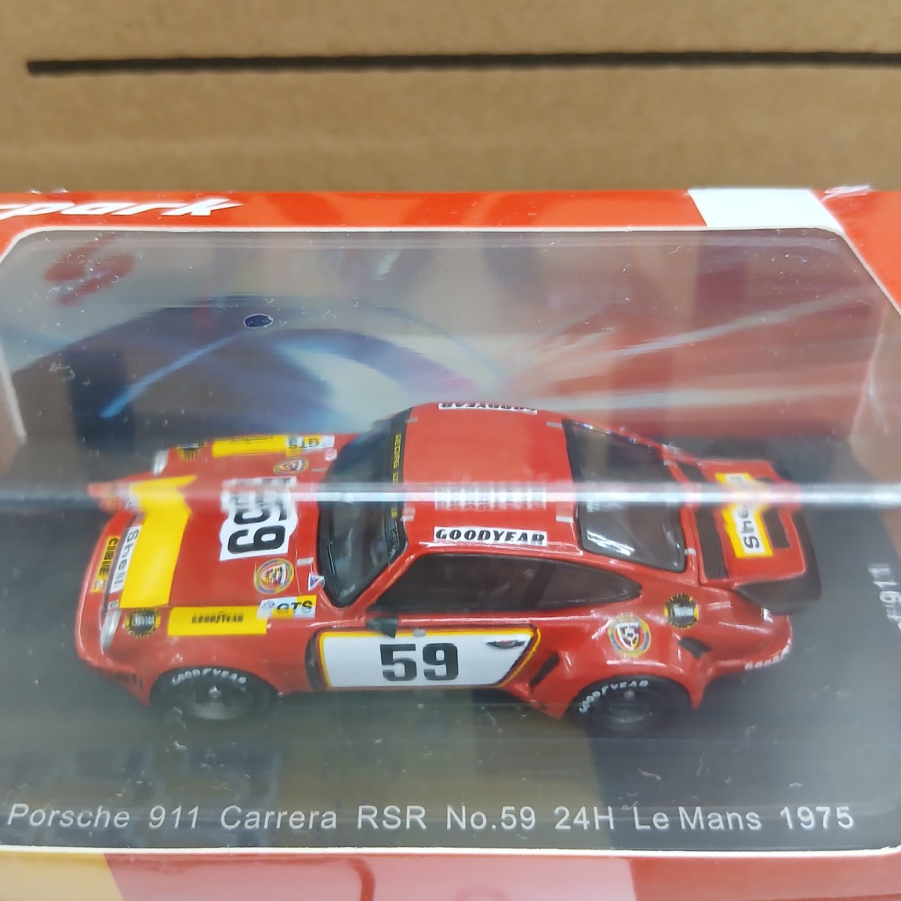 1/64 ポルシェ 911 カレラ RSR 3.0 No.59 ルマン 1975 T. シェンケン