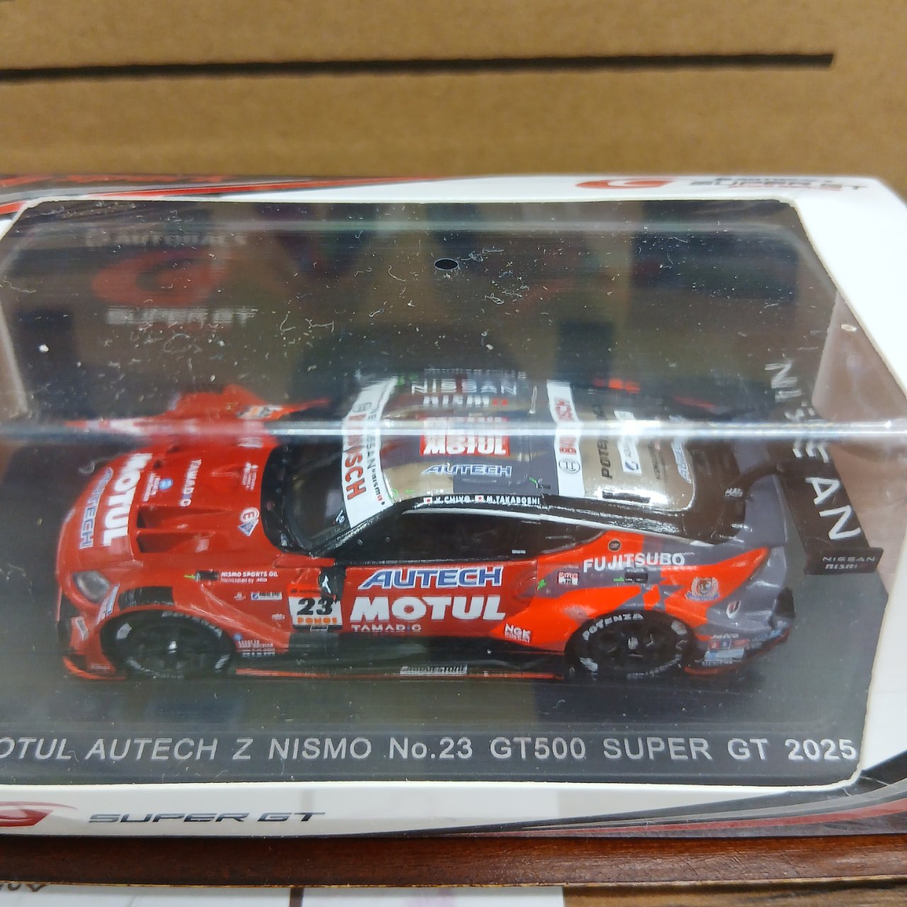 1/64 日産 MOTUL AUTECH Z NISMO #23 GT500 SUPER GT 2025 千代勝正