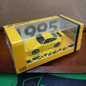 1/64 ポルシェ 911 993 カレラ RS 3.8 クラブスポーツ 1995 イエロー 64SP007F
