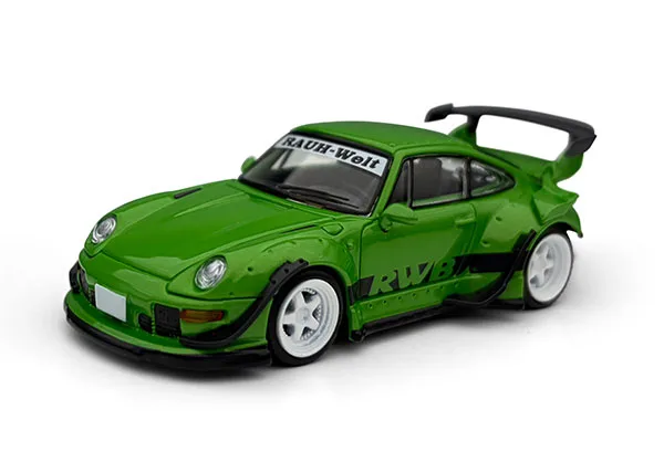 1/64 ポルシェ RWB 993 グリーン MM64-RWB993-008 - 画像 (2)