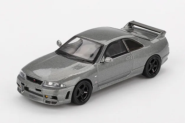 1/64 ニッサン スカイライン GT-R ダークメタルグレー(NISMO BCNR33 CRS Ver.)(右ハンドル)  MGT1128-R - 画像 (2)