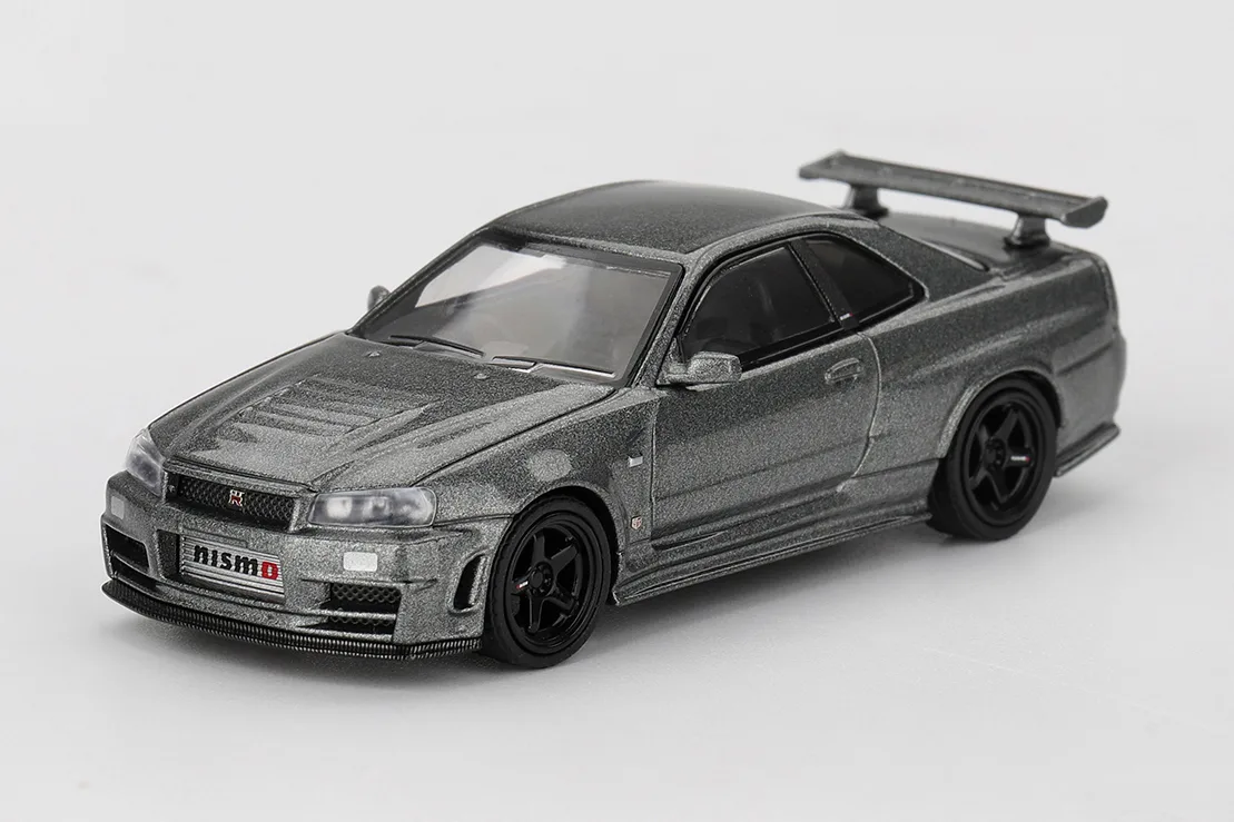 1/64 ニッサン スカイライン GT-R ダークメタルグレー(NISMO BNR34 CRS Ver.)(右ハンドル) - 画像 (6)