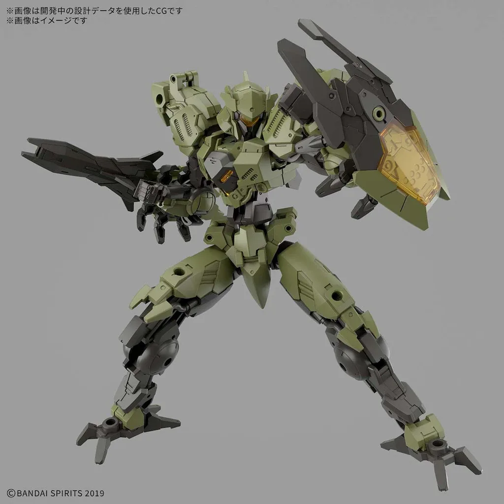 30MM 1/144 bEXM-40 ノヴァルヴ(グリーン) プラモデル - 画像 (2)