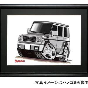 【SQWHEEL】Ｇクラス W463（銀）のイラスト S0018S