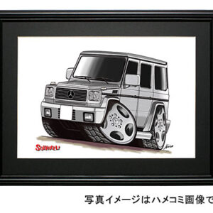 【SQWHEEL】Ｇクラス W463（銀）のイラスト S0018S