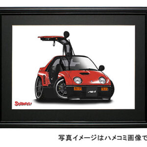 【SQWHEEL】AZ-1（赤）のイラスト S0045R