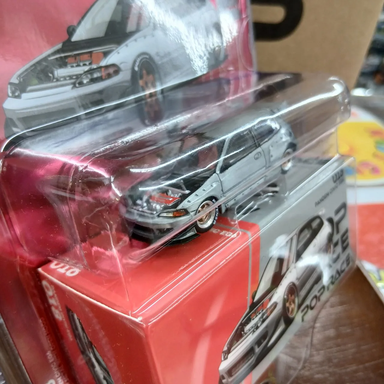 POP RACE x Enigma 1/64 パンデムシビック EG6 RAWフィニッシュ オープンボンネット - 画像 (3)