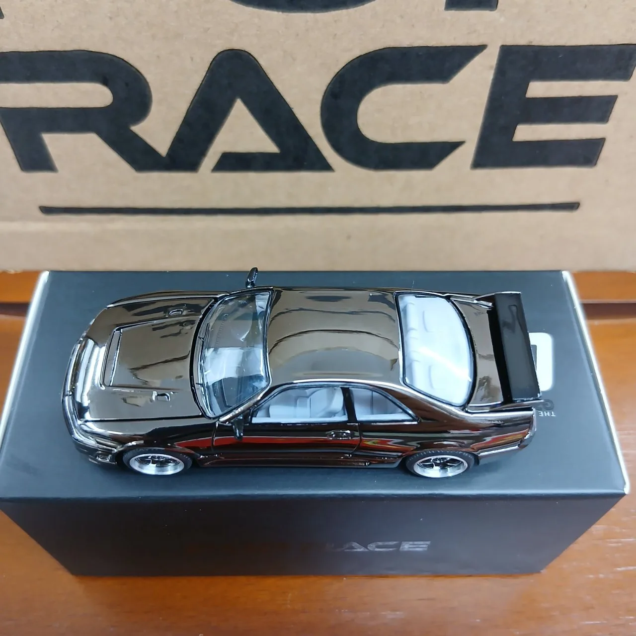 1/64 R33 GTR 400R ダーククローム PRDC003 - 画像 (4)