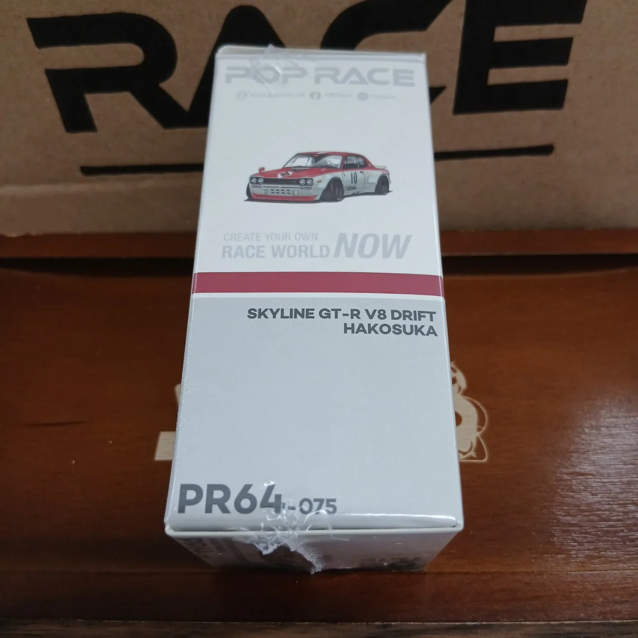 1/64 スカイラインGT-R V8ドリフト（ハコスカ）ワタナベ PR640075 - 画像 (3)