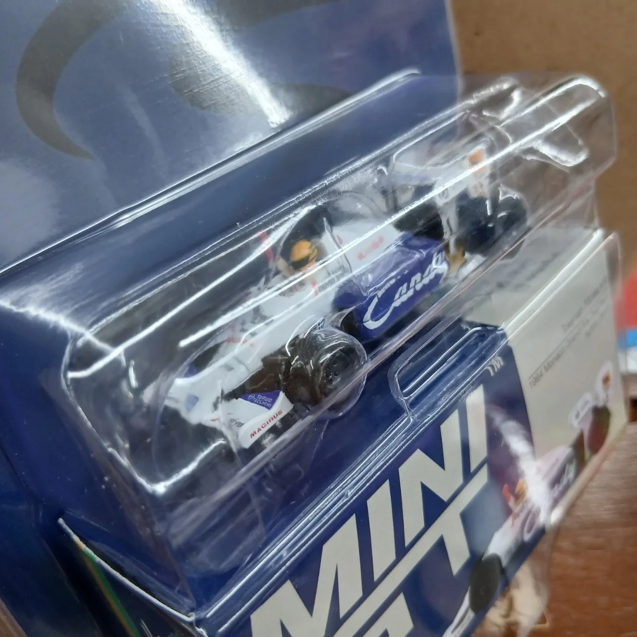 1/64 トールマン TG184 モナコグランプリ 1984 2位入賞車 #19 アイルトン・セナ ブリスター仕様 - 画像 (3)