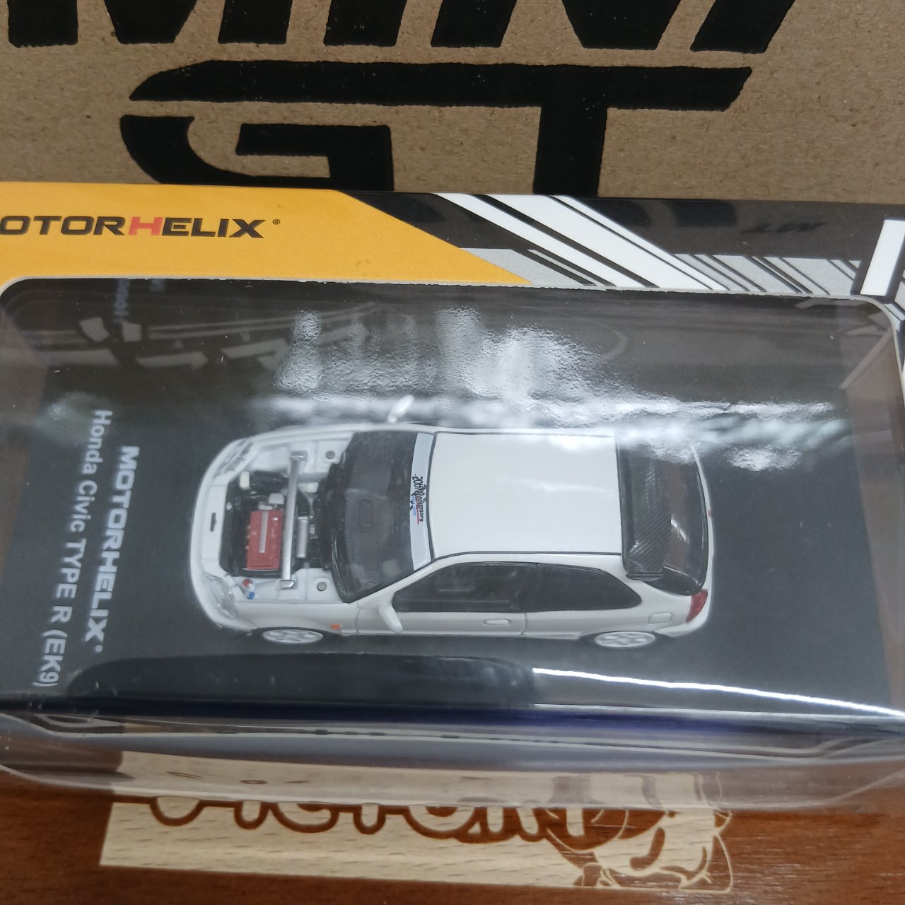 1/64 ホンダ シビック タイプR (EK9) J's Racing Livery White M65029