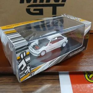 1/64 ホンダ シビック タイプR (EK9) J's Racing Livery White M65029