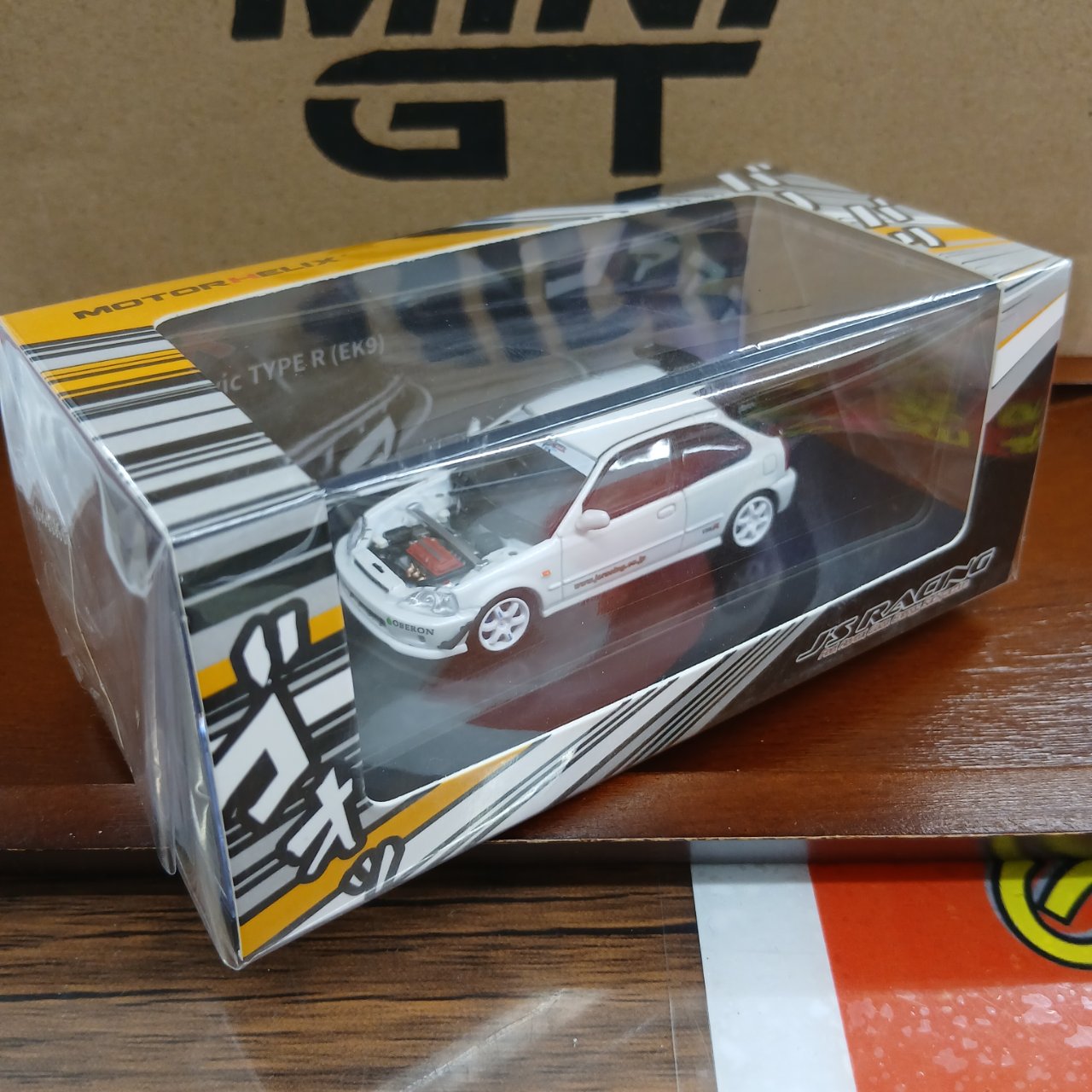 1/64 ホンダ シビック タイプR (EK9) J's Racing Livery White M65029