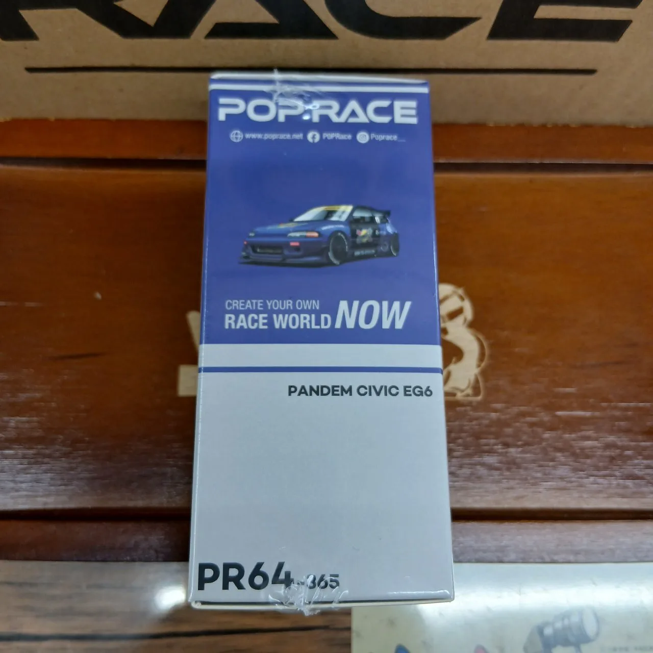 1/64 パンデム シビック EG6 ブルー/ブラック PR64-365 - 画像 (5)
