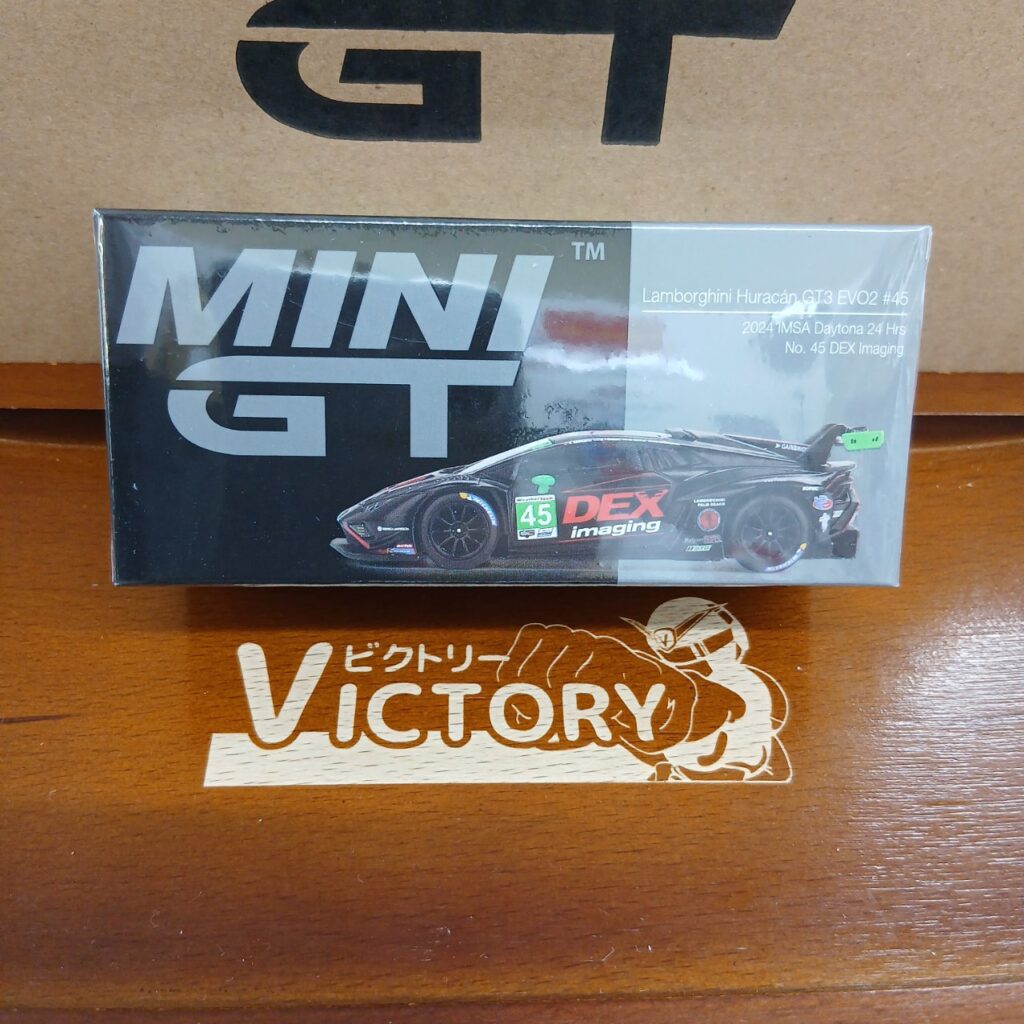 1/64 ランボルギーニ ウラカン GT3 EVO2 IMSA デイトナ24時間 2024 #45