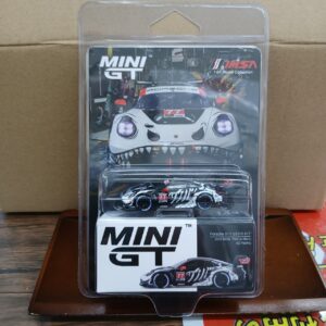 1/64 ポルシェ 911 GT3 R IMSA プチ・ル・マン 2025 #77 AO Racing(左ハンドル) MGT01143-BL
