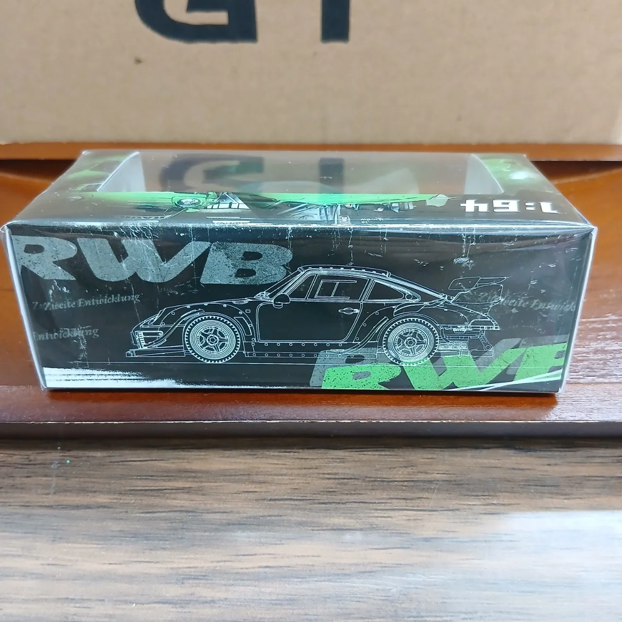 1/64 ポルシェ RWB 993 グリーン MM64-RWB993-008 - 画像 (7)