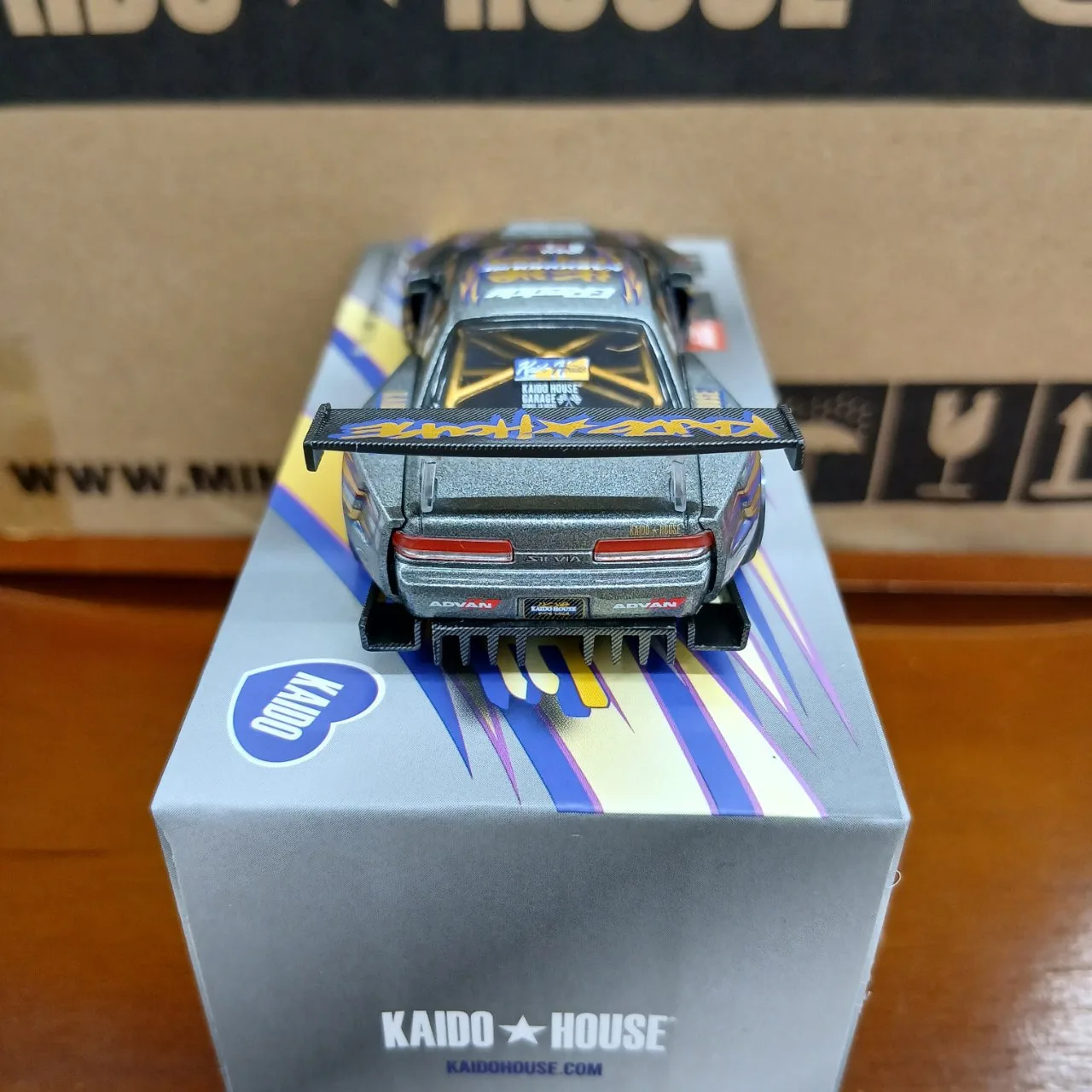 1/64 ニッサン シルビア S13-R KAIDO DRIFT V1(右ハンドル) KHMG235 - 画像 (7)