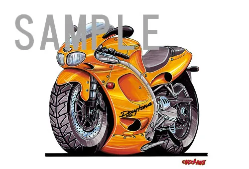 KOOLART】TRIUMPH トライアンフ デイトナのイラスト P0676 #| ホビー
