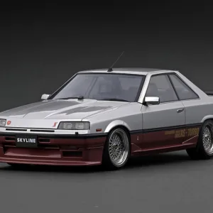 ignitionmodel 1/18 ニッサン スカイライン 2000 RS-X ターボC (R30) シルバー/レッド IG2441