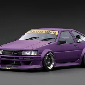 ignitionmodel 1/18 RWB AE86 マットパープル IG2610ラウヴェルト・ベグリフ