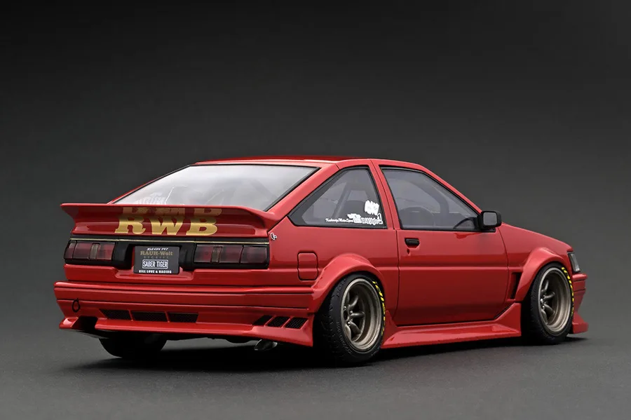 ignitionmodel 1/18 RWB AE86 レッド IG2611 ラウヴェルト・ベグリフ - 画像 (2)