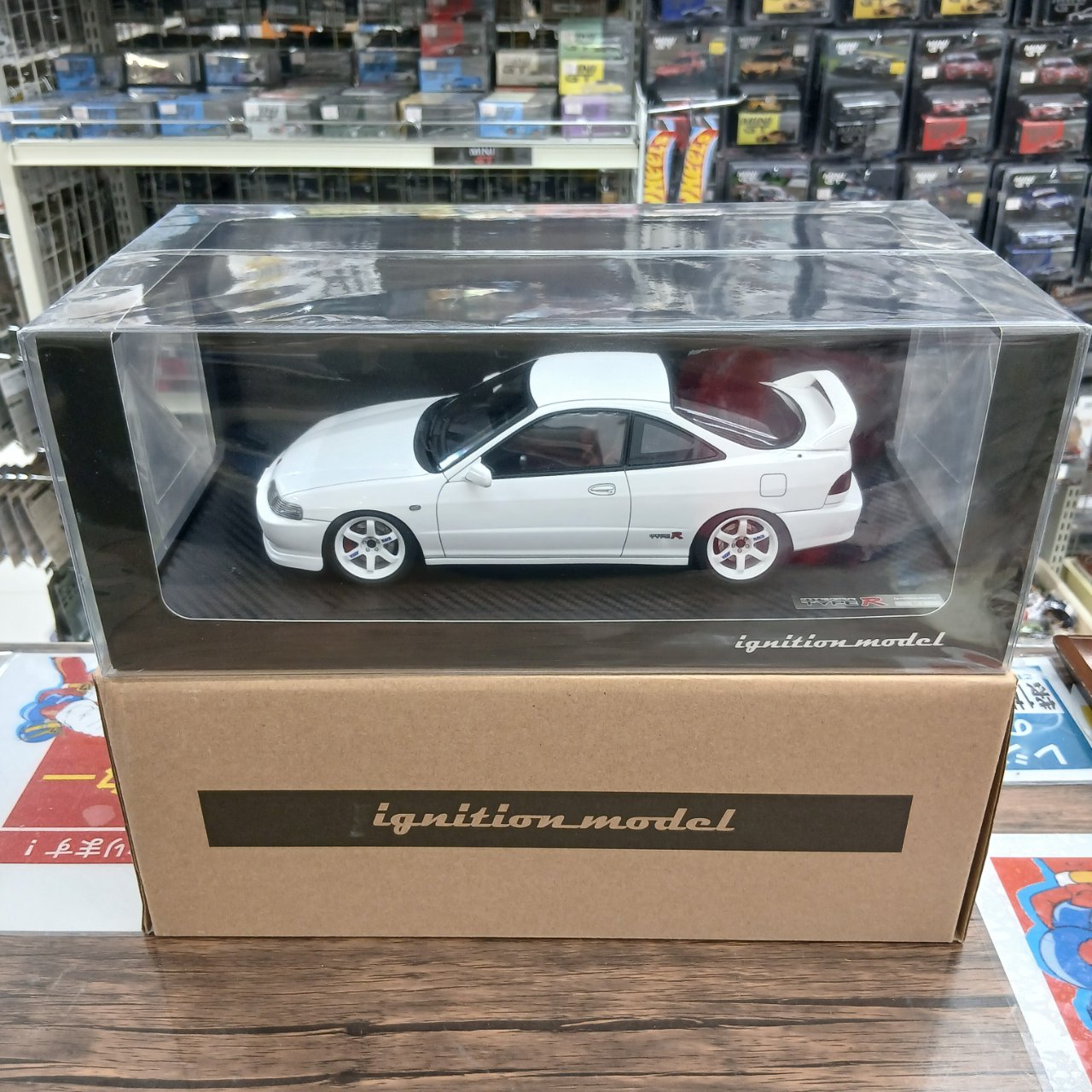 ignitionmodel 1/18 ホンダ インテグラ DC2 タイプR ホワイト IG3053