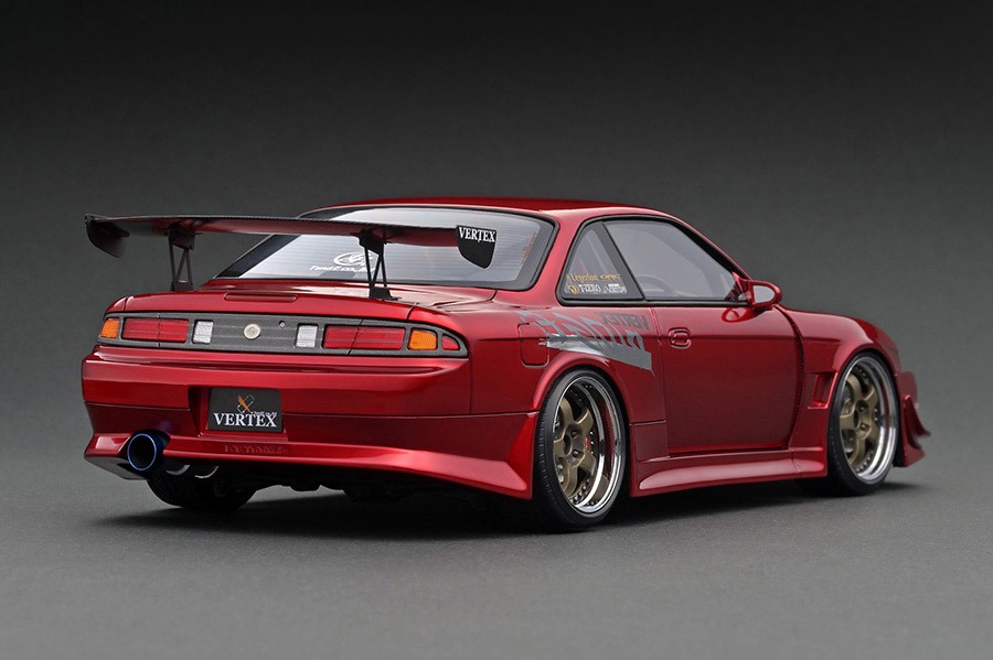 ignitionmodel 1/18 ヴェルテクス S14 シルビア レッドメタリック