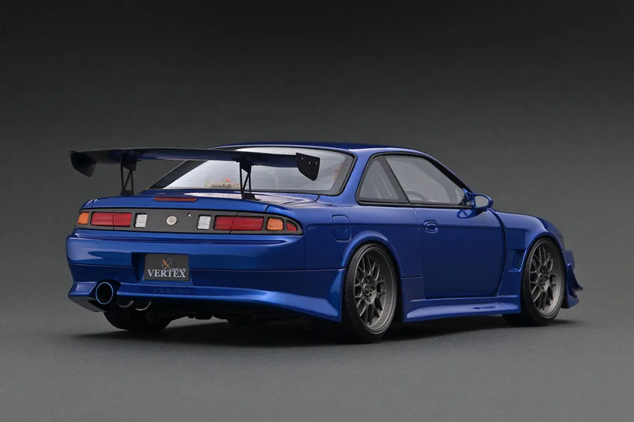 ignitionmodel 1/18 ヴェルテクス S14 シルビア ブルーメタリック IG3085 - 画像 (2)