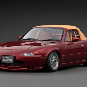 ignitionmodel 1/18 ユーノス・ロードスター (NA) バーガンディーレッド IG3200