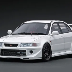 ignitionmodel 1/18 ミツビシ ランサー・エボリューション 6 GSR T.M.E (CP9A) ホワイト IG3663