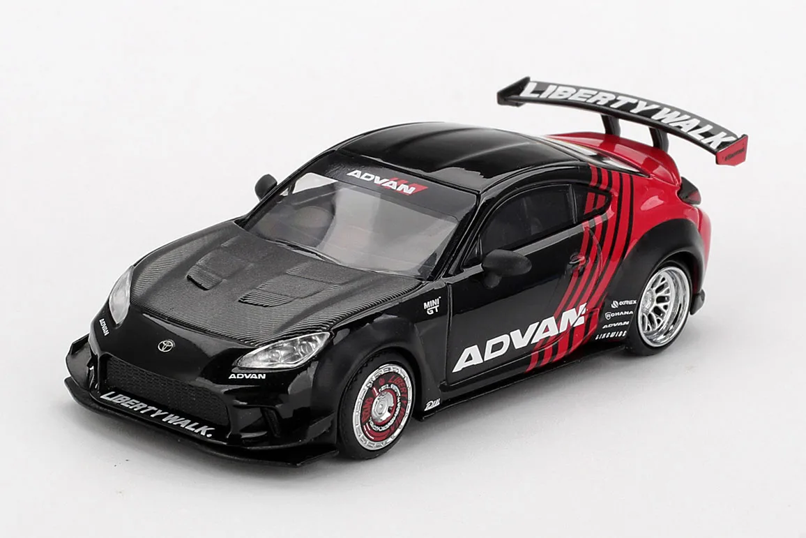 1/64 トヨタ GR86 LB★Nation アドバン(右ハンドル) MGT1173-R - 画像 (2)
