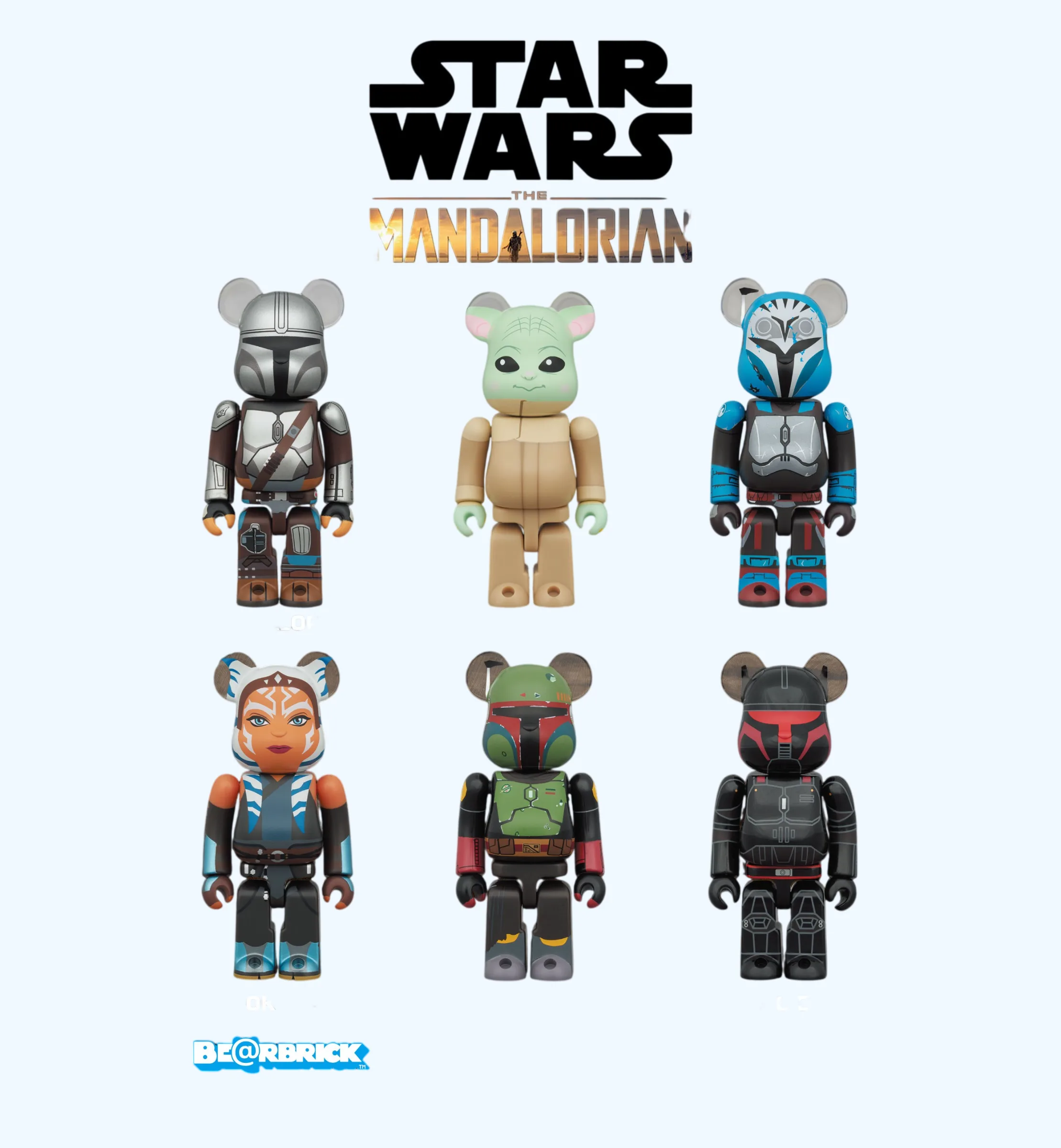 BE@RBRICK CHASE スターウォーズ シリーズ2 マンダロリアン 1BOX12個入り