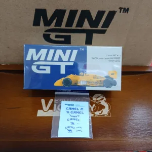 1/64 ロータス 99T モナコグランプリ 1987 優勝車 #12 アイルトン・セナ MGT1088-L デカール付