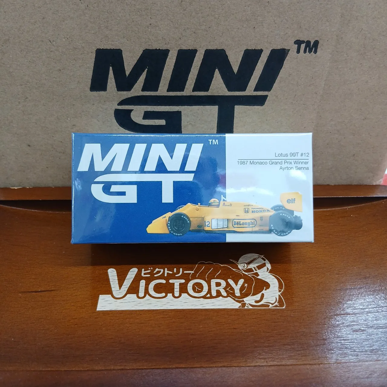 1/64 ロータス 99T モナコグランプリ 1987 優勝車 #12 アイルトン・セナ MGT1088-L デカール付 - 画像 (3)