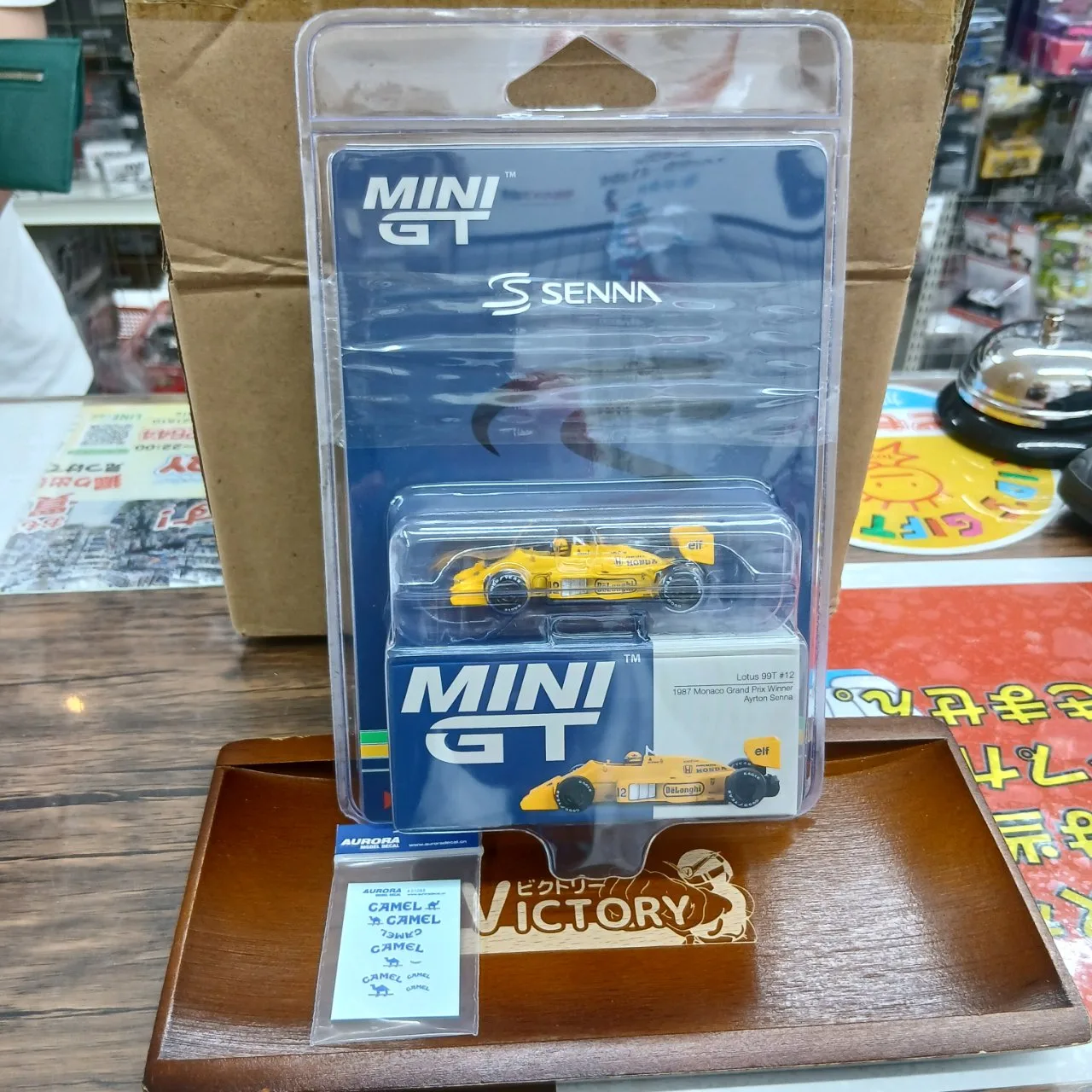 1/64 ロータス 99T モナコグランプリ 1987 優勝車 #12 アイルトン