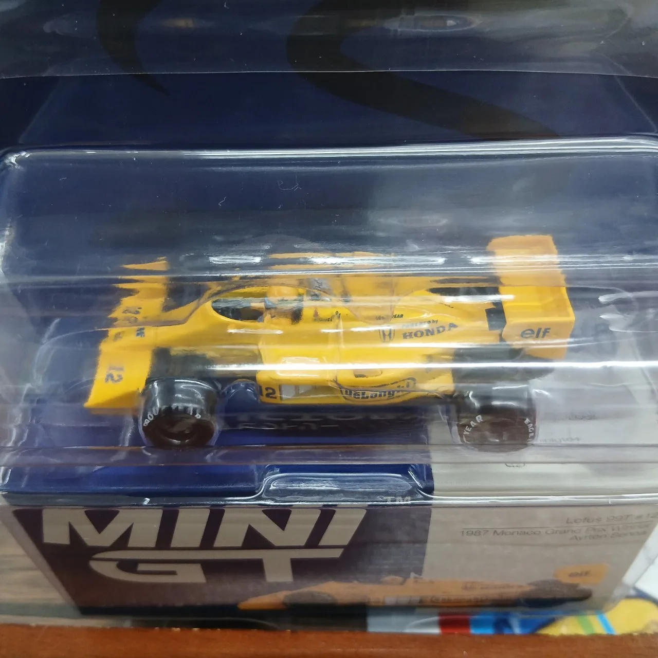 1/64 ロータス 99T モナコグランプリ 1987 優勝車 #12 アイルトン・セナ MGT1088-BL デカール付 - 画像 (6)