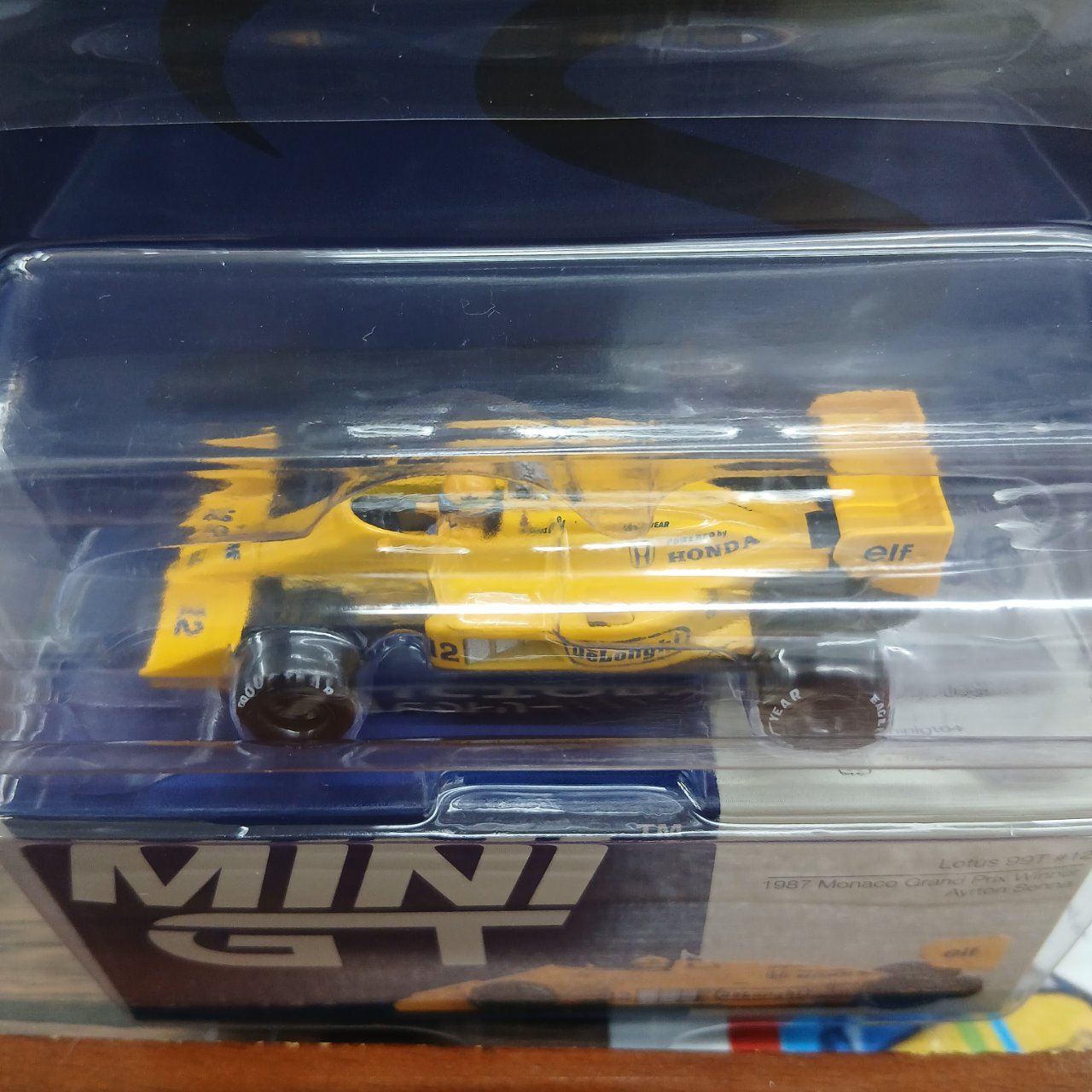 1/64 ロータス 99T モナコグランプリ 1987 優勝車 #12 アイルトン