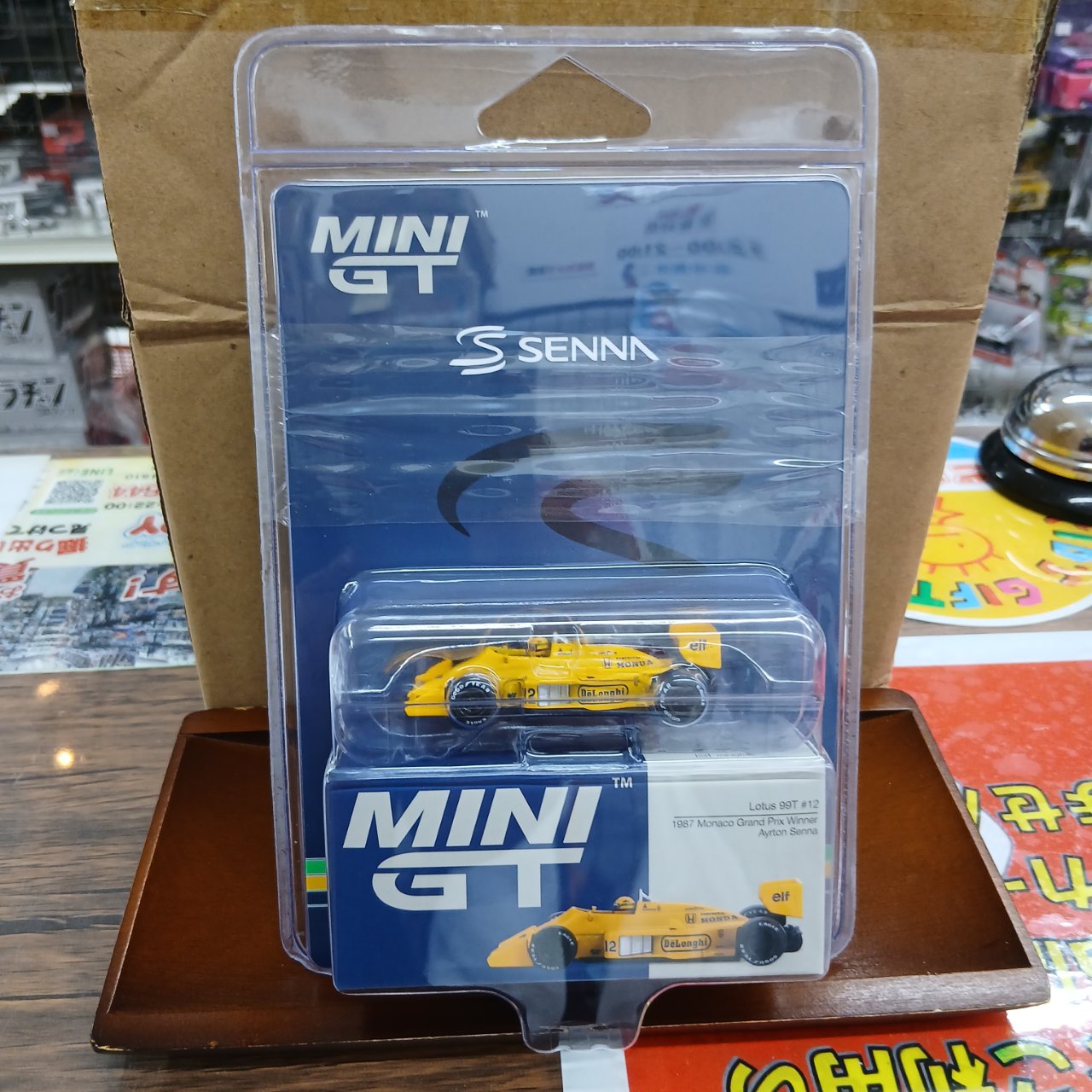 1/64 ロータス 99T モナコグランプリ 1987 優勝車 #12 アイルトン