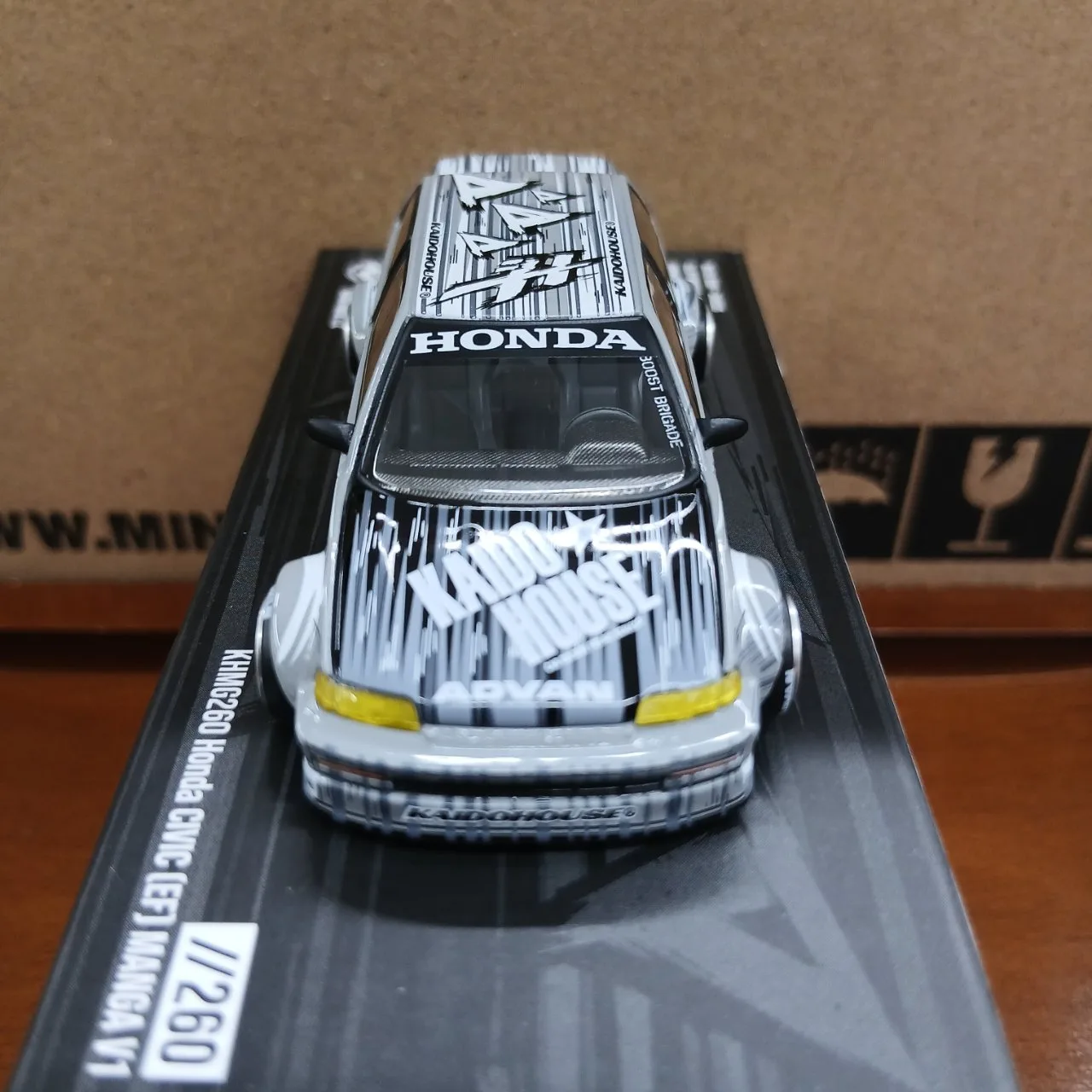 1/64 Honda シビック EF Kaido マンガ V1(左ハンドル) KHMG260 - 画像 (5)